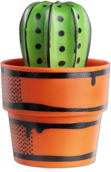 Cactus Makes Perfect scrub brush