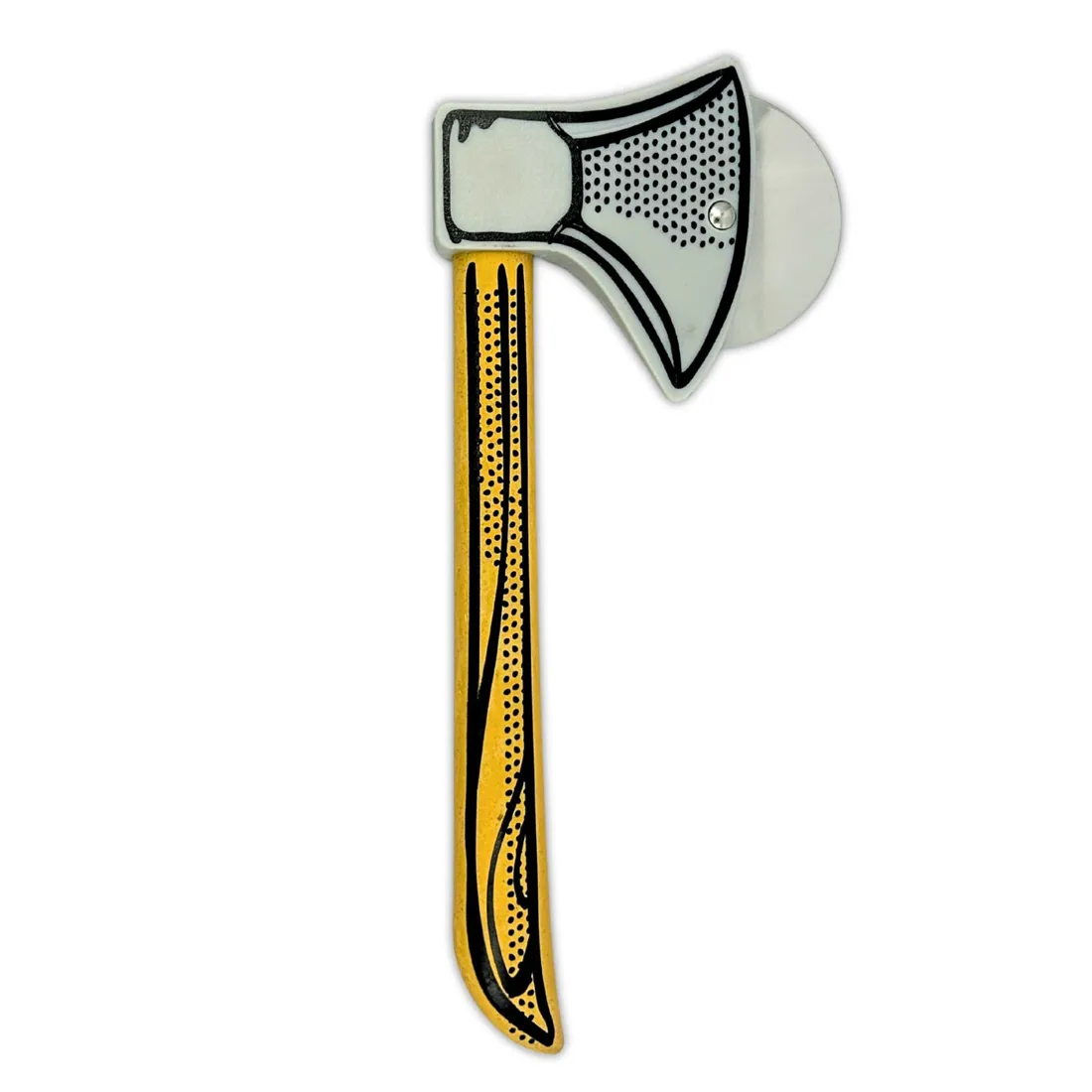 The pizza hatchet on white