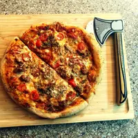 Pizza halves